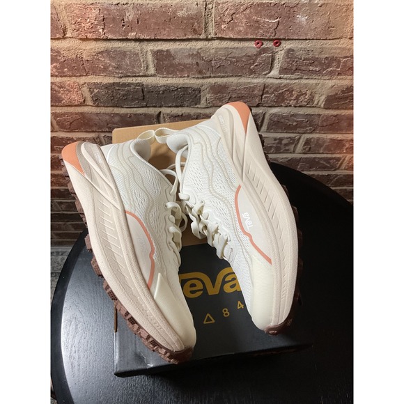 Teva Women's Sneakers Shoes Cream Mesh Lace Up Low Top Athletic Size 6 - Picture 4 of 8